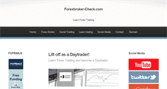 Desktop Screenshot of forexbroker-check.com